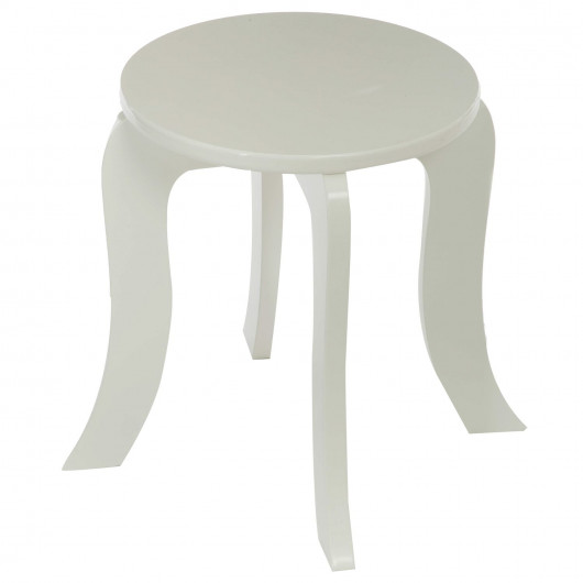 Coiffeuse enfant avec tabouret Demoiselle - Blanc