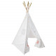 Tipi pour enfant avec motifs Dream - H. 160 cm - Blanc