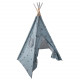 Tipi pour enfant avec motifs Dream - H. 160 cm - Bleu