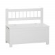 Banc coffre pour enfant - Blanc