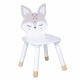 Chaise Renard pour enfant - Blanc