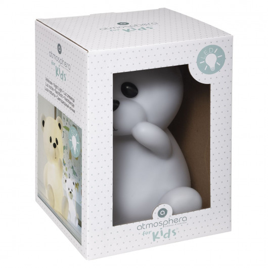 Veilleuse XL Ourson - Blanc