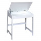 Bureau pupitre pour enfant en MDF - Blanc