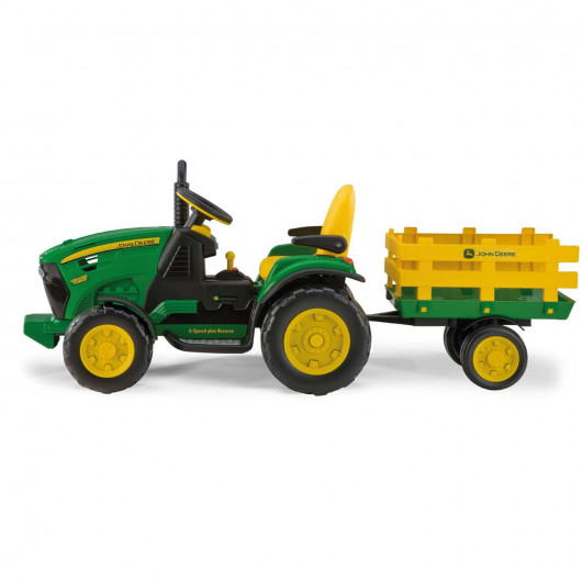 Tracteur John Deere Ground Force Enfant Peg Perego Cabriole Bebe