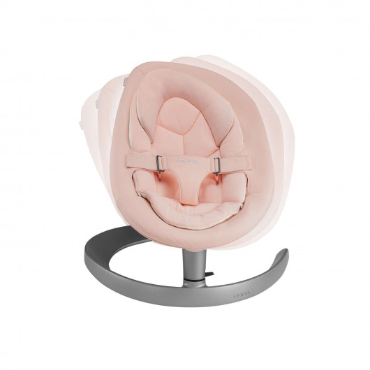 Transat Leaf Grow avec arche de jeux - Nuna - Peach