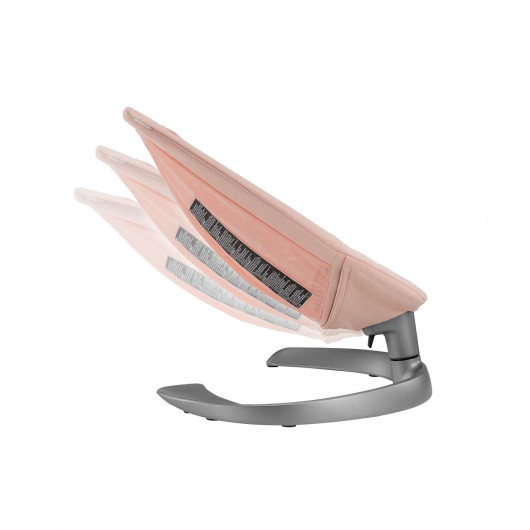 Transat Leaf Grow avec arche de jeux - Nuna - Peach