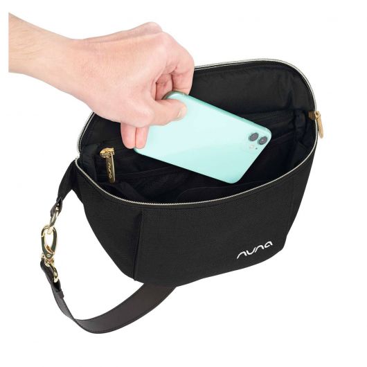 Sac bandoulière - Nuna - Caviar