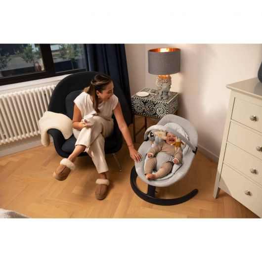 Transat Leaf Grow avec arche de jeux - Nuna - Driftwood