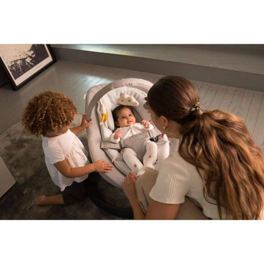 Transat Leaf Grow avec arche de jeux - Nuna - Driftwood