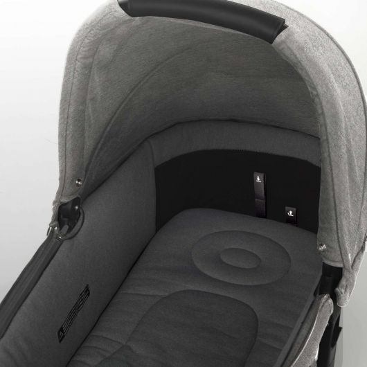 Poussette Crosslight 3 + nacelle Sweet + coque auto Koos iSize R1 - Jané - Dim Grey