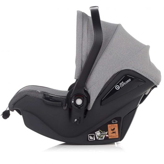 Poussette Crosslight 3 + nacelle Sweet + coque auto Koos iSize R1 - Jané - Dim Grey