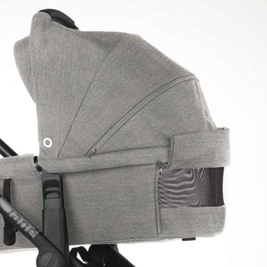 Poussette Crosslight 3 + nacelle Sweet + coque auto Koos iSize R1 - Jané - Dim Grey