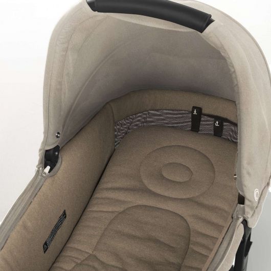 Poussette Muum 4 + nacelle Sweet + coque auto Koos iSize R1 - Jané - Desert