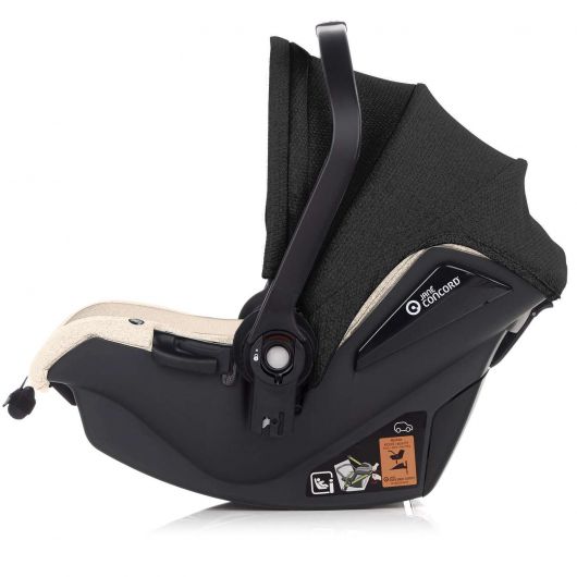 Poussette Muum 4 + nacelle Sweet + coque auto Koos iSize R1 - Jané - Desert