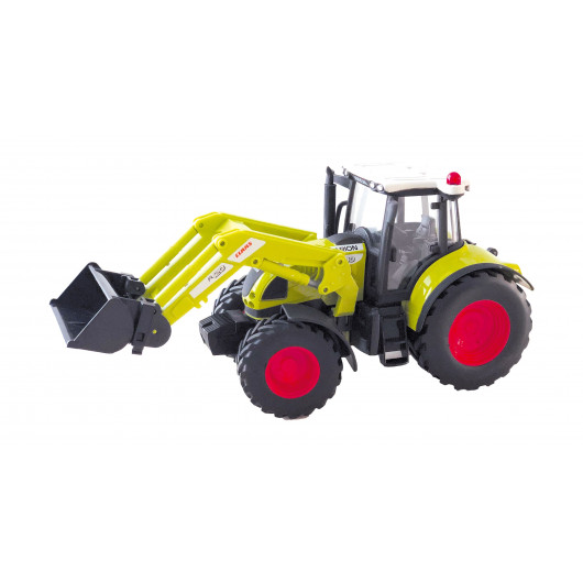 Tracteur 1:32 métal CLAAS ARION 540 avec pelle mécanique