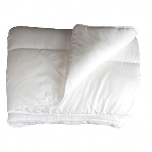 Couette premium - Polyester anti acarien 400g/m² - 140 x 200 cm - Blanc
