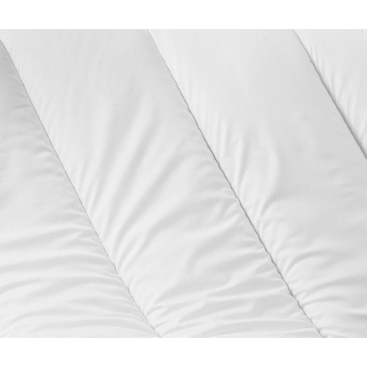 Couette premium - Polyester anti acarien 400g/m² - 140 x 200 cm - Blanc