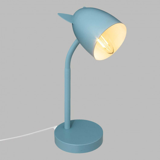 Lampe à poser enfant Douceur - Hauteur 31 cm - Bleu