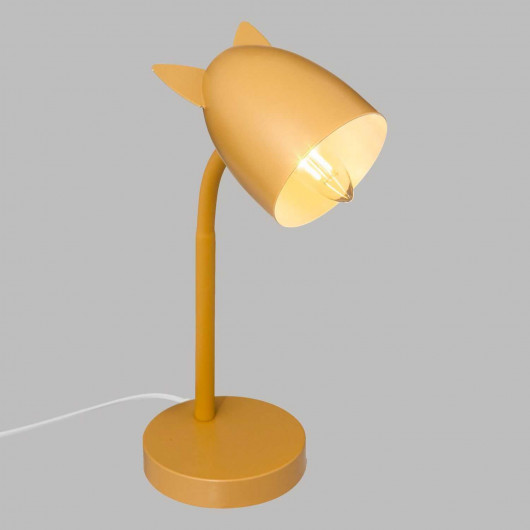 Lampe à poser enfant Douceur - Hauteur 31 cm - Jaune