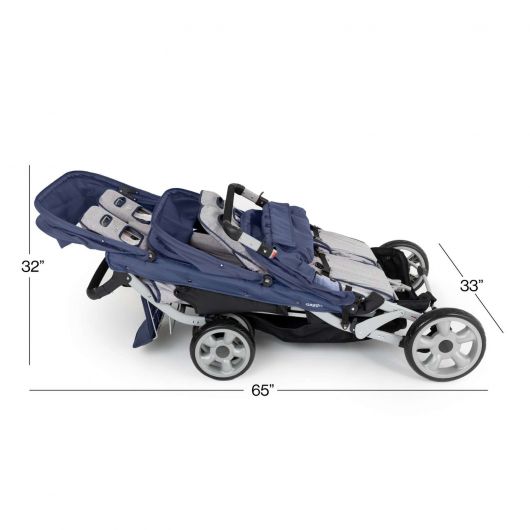 Poussette Jamboree 6 places - Italtrike - Bleu