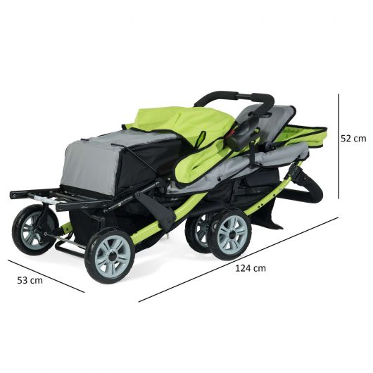 Poussette Trio - Italtrike - Lime