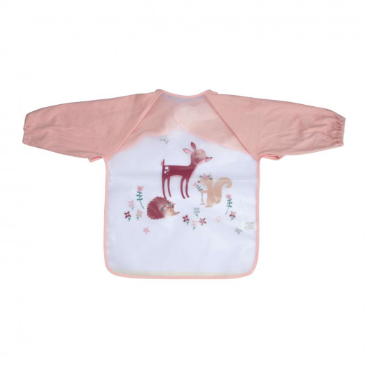 Bavoir manches longues - Forêt magique