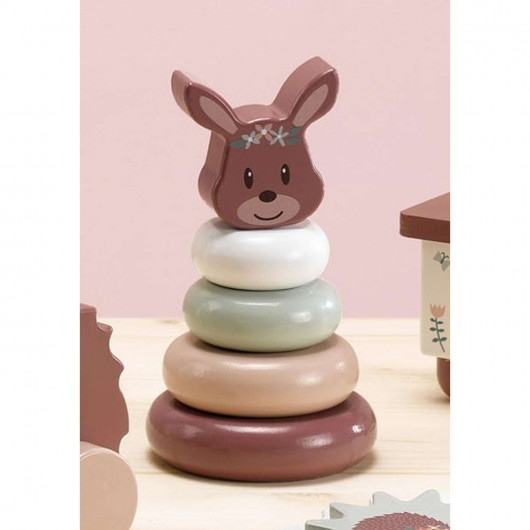 Tour à empiler en bois - Faon