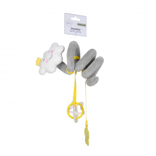 Peluche spirale d'activités - Nuage