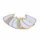 Lot de 7 bavoirs avec lacet