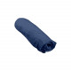 Drap housse en gaze de coton - 100% Coton - 70 x 140 cm - Bleu foncé