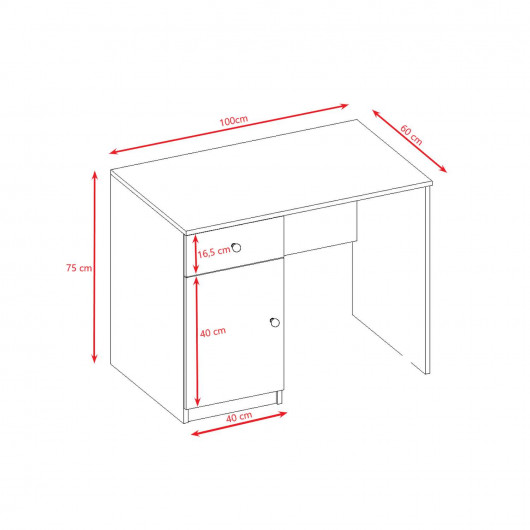 Bureau Kocot Kids Babydreams Blanc