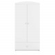 Armoire Babydreams - Kocot Kids - L. 90 x H. 181,2 cm - Blanc