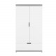 Armoire Tomi - Kocot Kids - L. 100 x H. 182 cm - Blanc