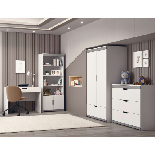 Bibliothèque Kocot Kids Tomi Blanche