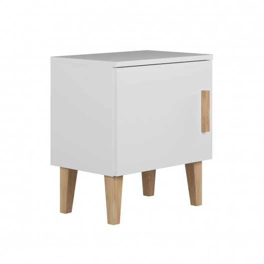 Table de chevet Kocot Kids Kubi Blanche