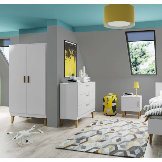 Armoire Kocot Kids Kubi Blanche