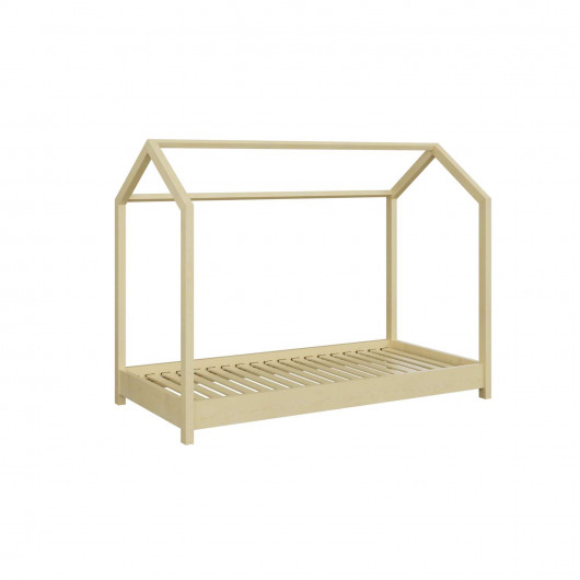 Lit cabane Kocot Kids Bella Naturel 200/90 cm