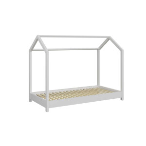 Lit cabane Kocot Kids Bella Blanc 200/90 cm