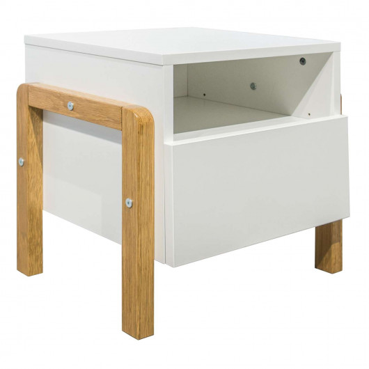 Table de chevet Kocot Kids Victor Blanche