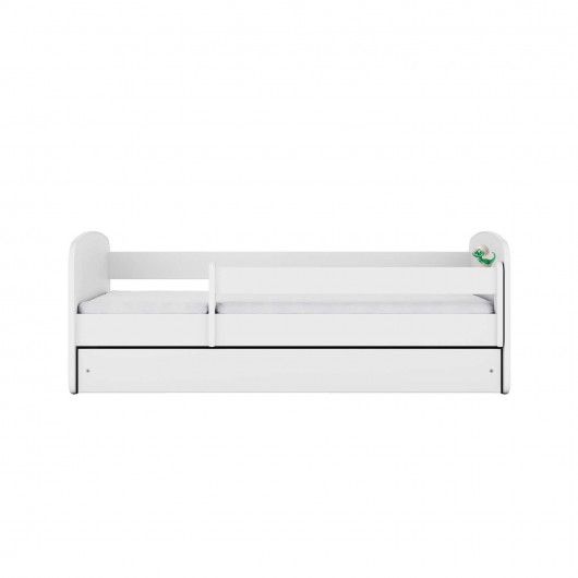 Lit Babydreams Dino avec matelas - Kocot Kids - 70 x 140 cm - Blanc