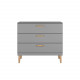 Commode Kubi - Kocot Kids - L. 100 x H. 90 cm - Gris