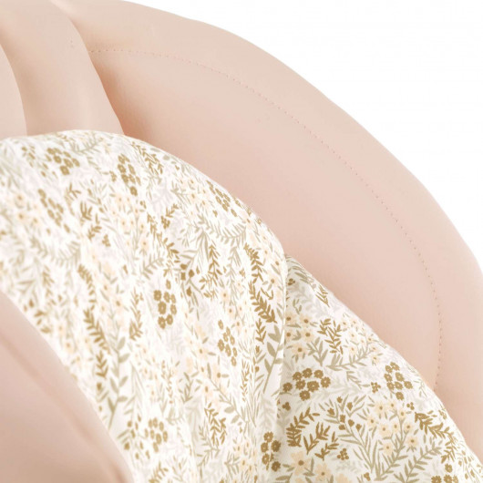 Chaise haute évolutive Mila avec housse similicuir - Jané - Pale