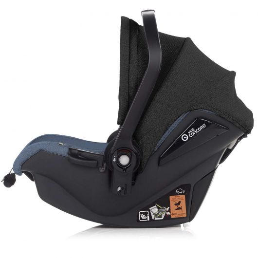 Poussette Crosslight 3 Silver Shadow + nacelle Sweet + coque auto Koos iSize R1 - Jané - Seal