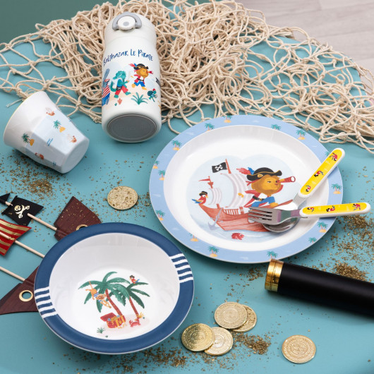 Set repas 5 pièces Ile aux pirates
