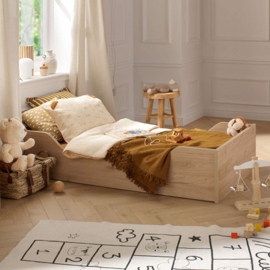 Kit de transformation pour lit bébé évolutif Tokyo - Sauthon - Marron