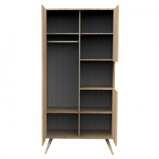 Armoire Seventies - Sauthon - Marron