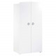 Armoire Basic avec boutons étoiles - Sauthon - Blanc