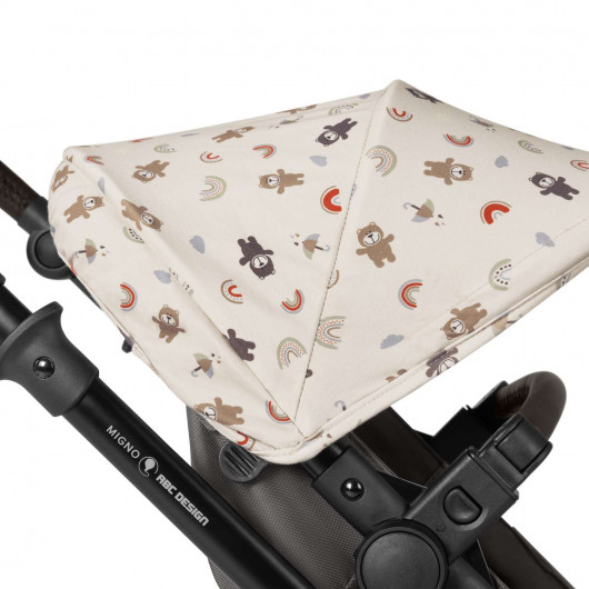 Poussette pour poupée Migno - ABC Design - Teddy