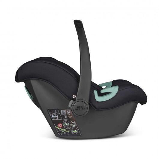 Coque bébé Tulip i-Size - ABC Design - Black