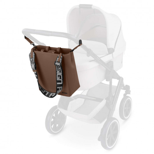 Sac tote bag Daily - ABC Design - Dark brown